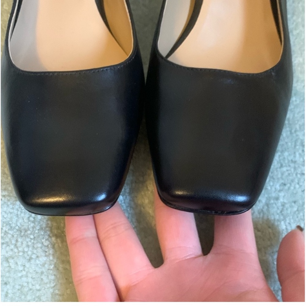 NATURALIZER KARINA Black Leather pump-size 7-Brand new without box - Picture 9 of 12